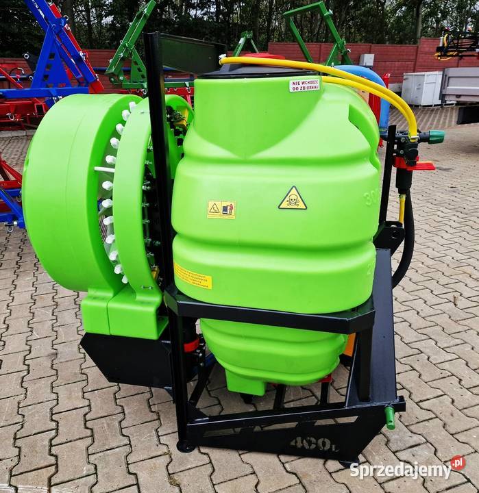 Opryskiwacz sadowniczy zawieszany 400 litrów do nieuszkodzony Białobrzegi