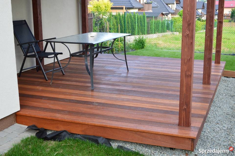 Montaż tarasów drewnianych cała Polska drewno