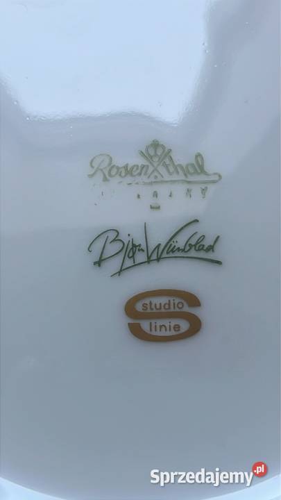 Patera miseczka Rosenthal z serii projektowanej Gdańsk