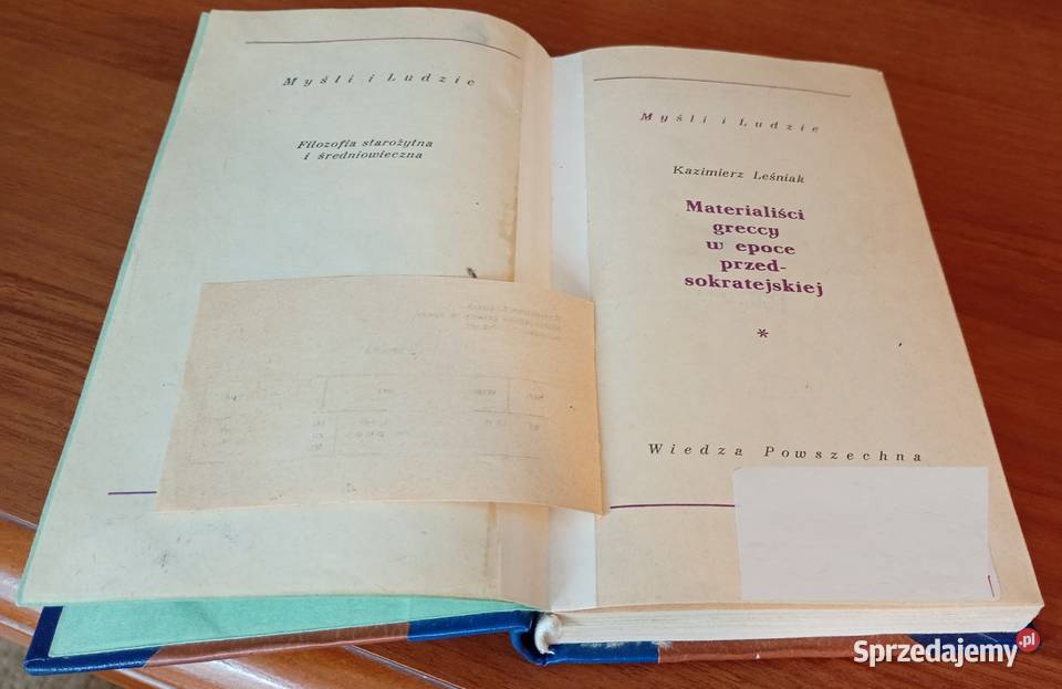 Materialiści greccy w epoce przedsokratejskiej Podręczniki Gdańsk
