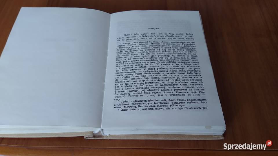 Wojna galijska Gajusz Juliusz Cezar Biblioteka twarda Gdańsk