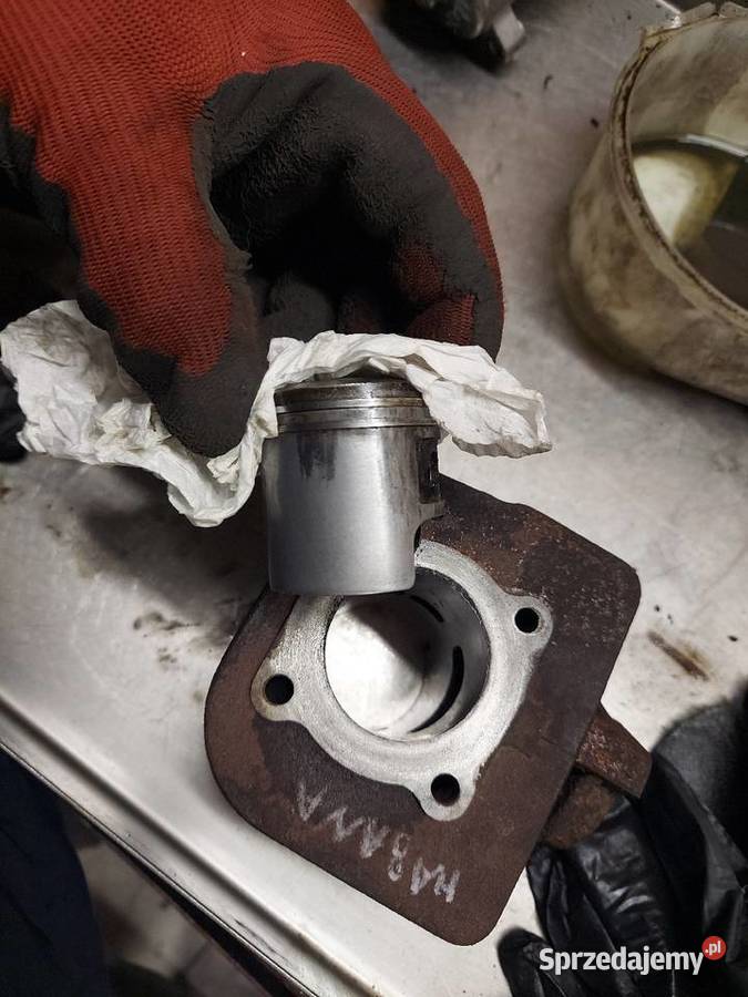 Aprilia habana 50 cylinder tłok tuleja habana50 Jelenia Góra