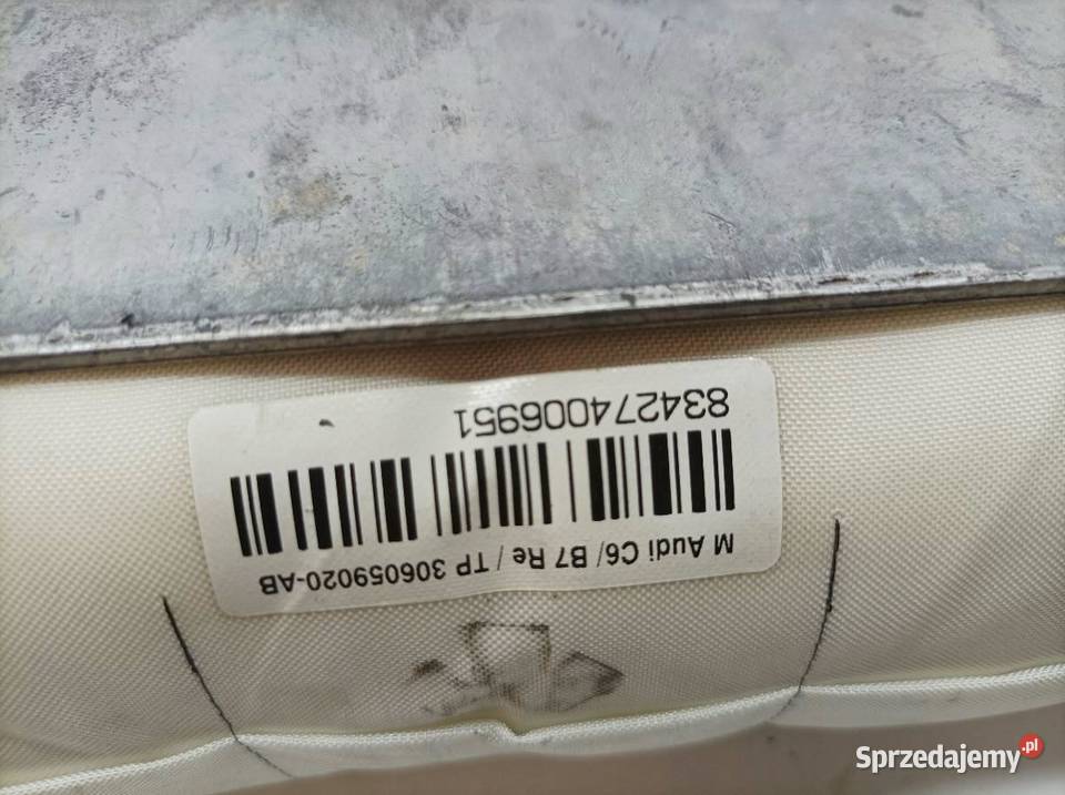 PODUSZKA POWIETRZNA AIRBAG PRAWY PASAŻERA DESKI
