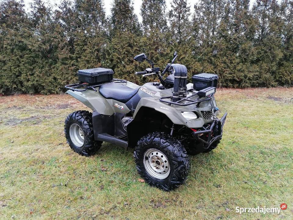 SUZUKI Kingquad 400 ASI 2011r wtrysk automat Wrocław sprzedam