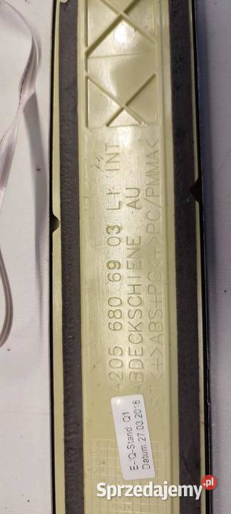 MERCEDES GLC W253 X253 LISTWY PROGOWE KOMPLET