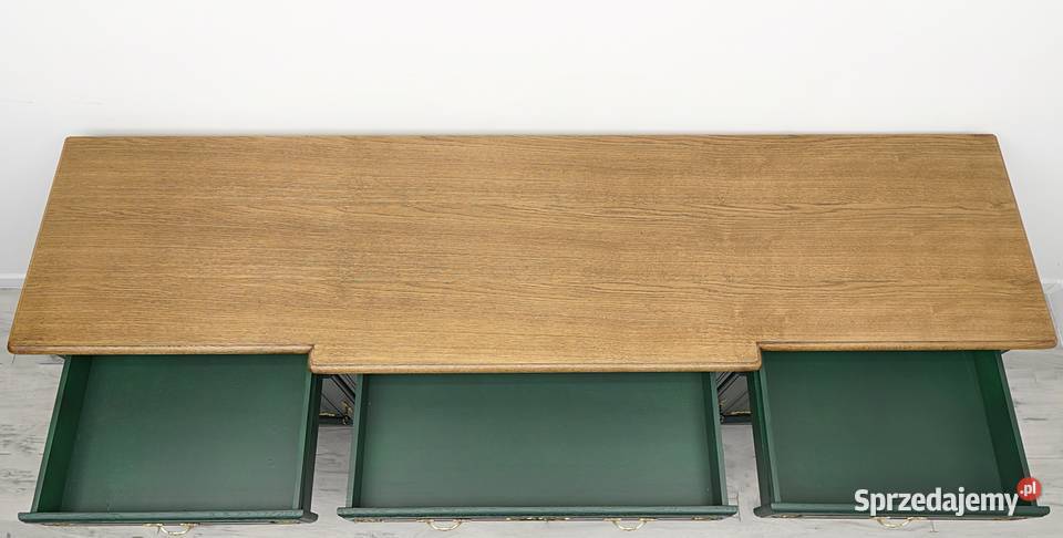 Stylowa komoda z litego dębu profesjonalnej 88cm wielkopolskie Jerka