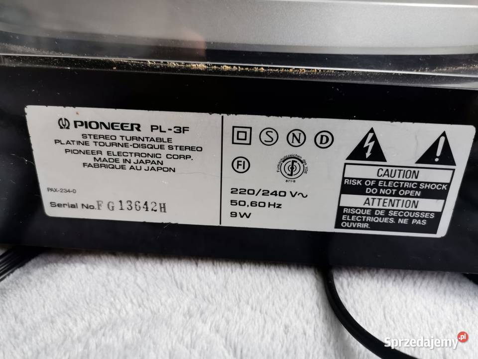 Pioneer 3F Paszkówka