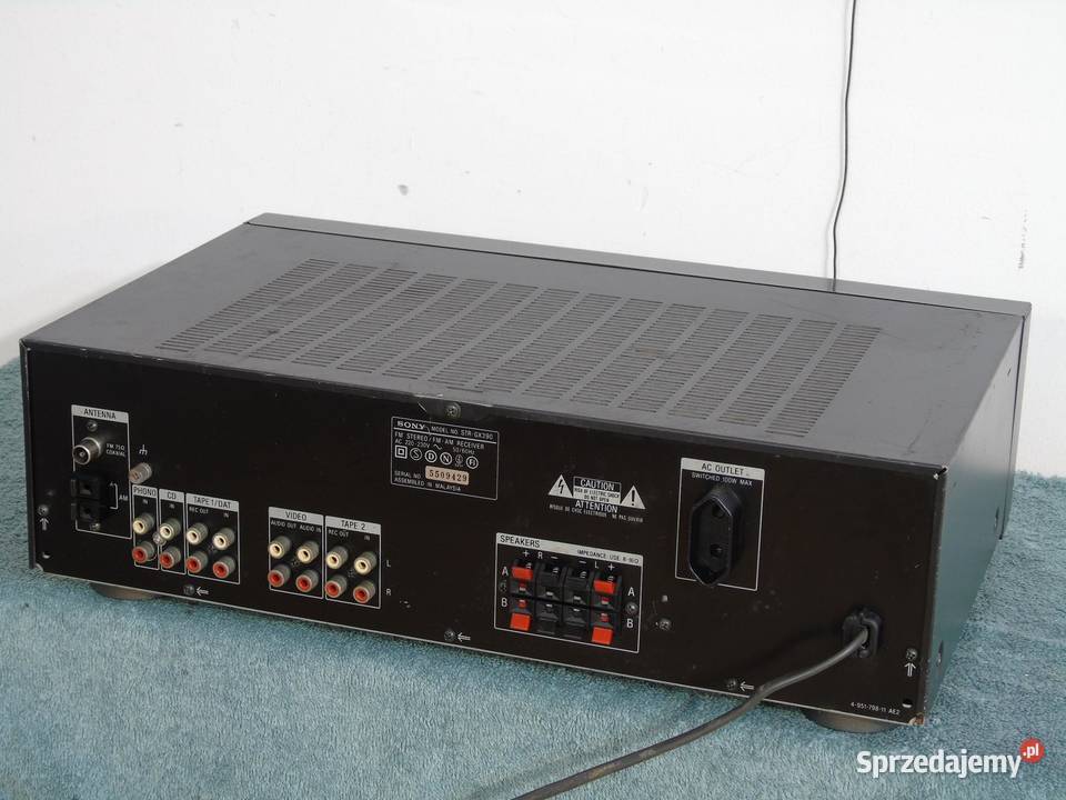 Wzmacniacz z radiem Sony STRGX390 mocny i podkarpackie Jasło sprzedam
