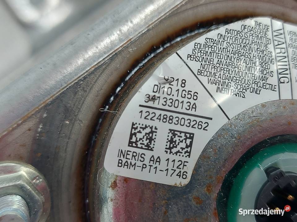 BMW F10 10r poduszka pasażera 34089354 Poduszki powietrzne Kielce sprzedam