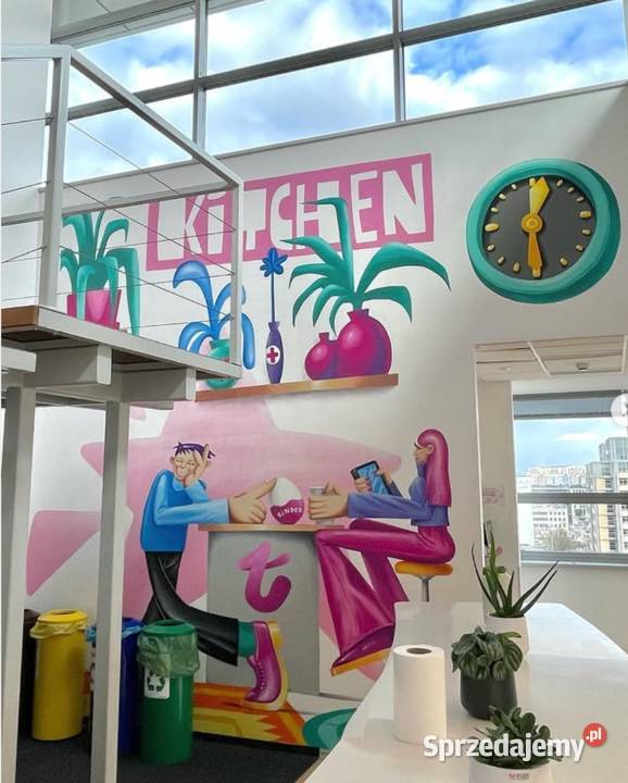 Artystyczne malowanie pokoju Murals