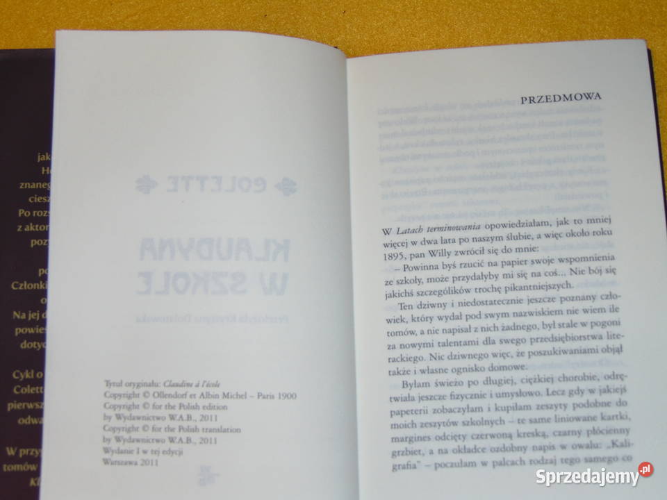 Klaudyna w szkole Sidonie Gabrielle Colette Lublin