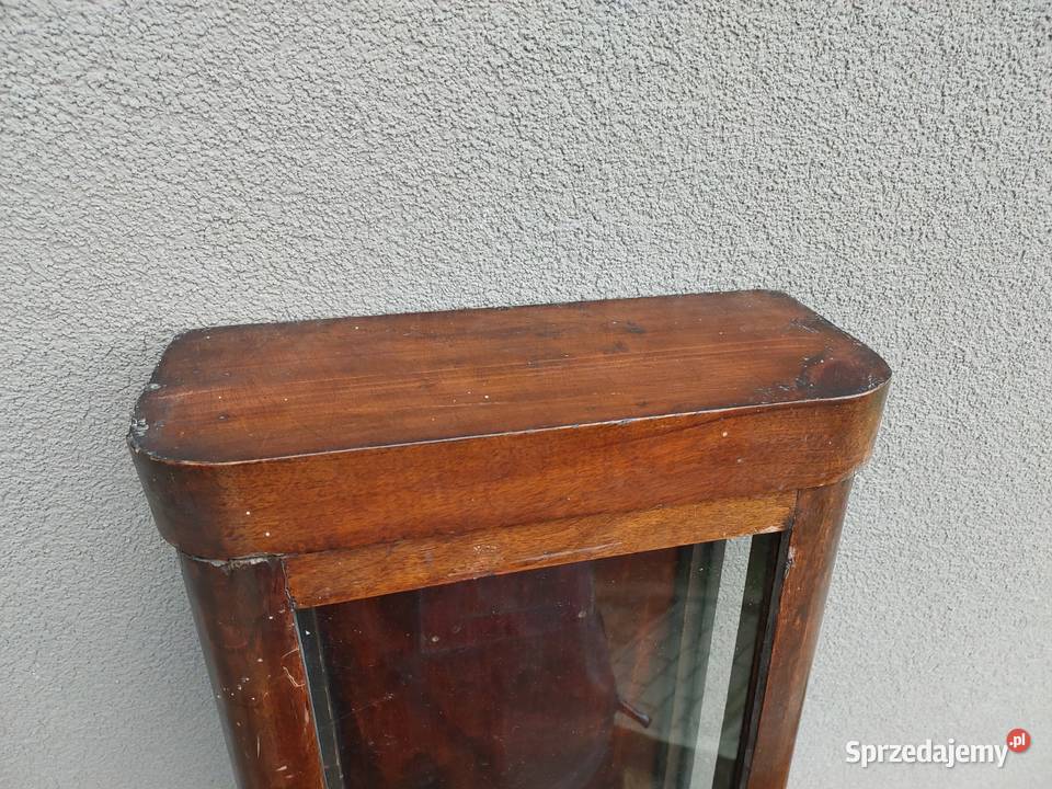 Szafka witrynka z obudowy starego przedwojennego sprzedam