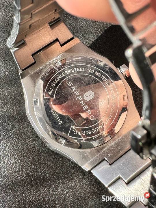 Sapphero zegarek mężczyzn Octagon Design 100m Szczecin