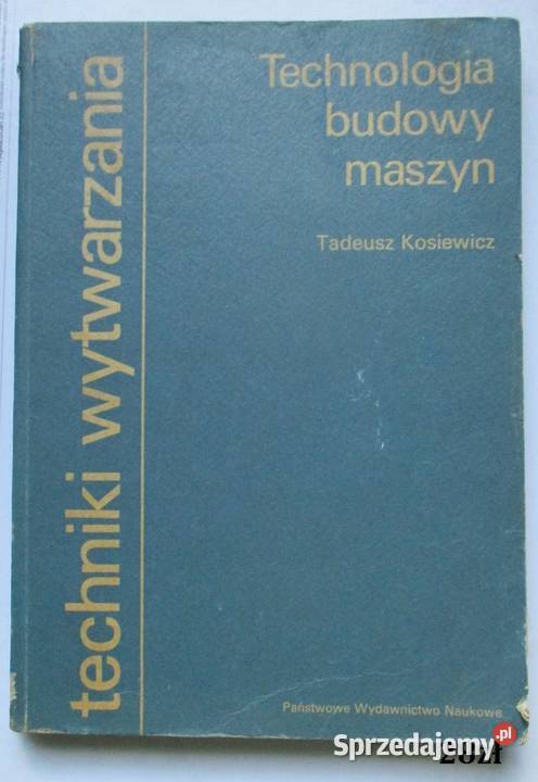 Budowa maszyn Encyklopedia Techniki1968maszyny Łódź sprzedam
