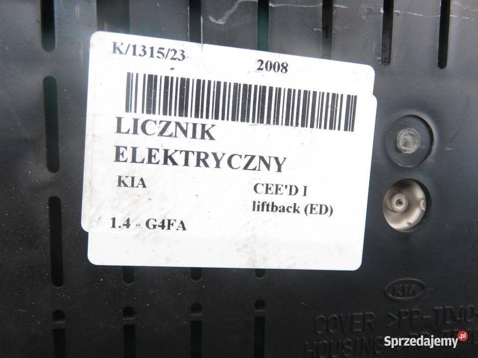 LICZNIK KIA CEED I 14 16V 940031H050 małopolskie