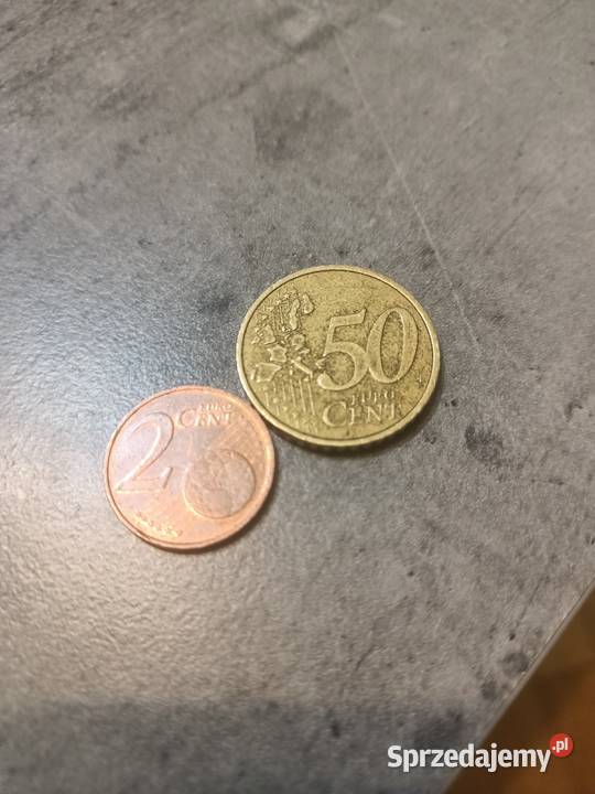 Monety Euro Cent Numizmatyka wielkopolskie Poznań