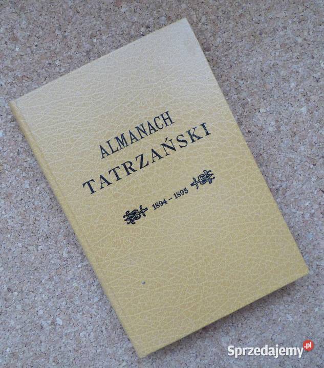 MAŁ Almanach Tatrzański 18941895 Warszawa