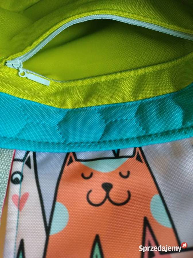 Niebieska Torebka Koszyk w KOTKI handmade Torby i torebki małopolskie Kraków