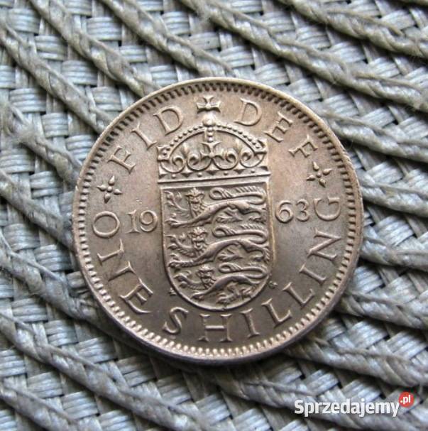 Wielka brytania 1 Shilling Angielski 1963r Kalisz sprzedam