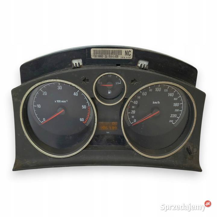 LICZNIK ZEGARY 13216660 NC Opel Astra H Zafira B Chełm
