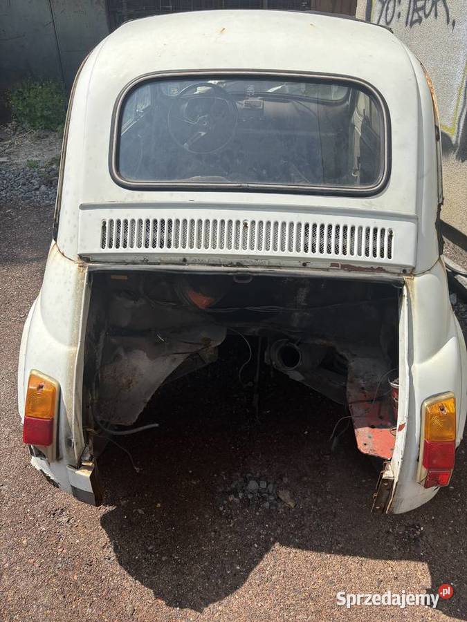 Fiat 500 1970r bez papierów bez silnika