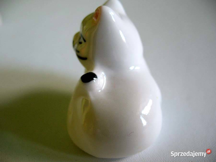 Kot malutki kotek Figurka porcelana 35 x 4 x 3 Siedlce sprzedam