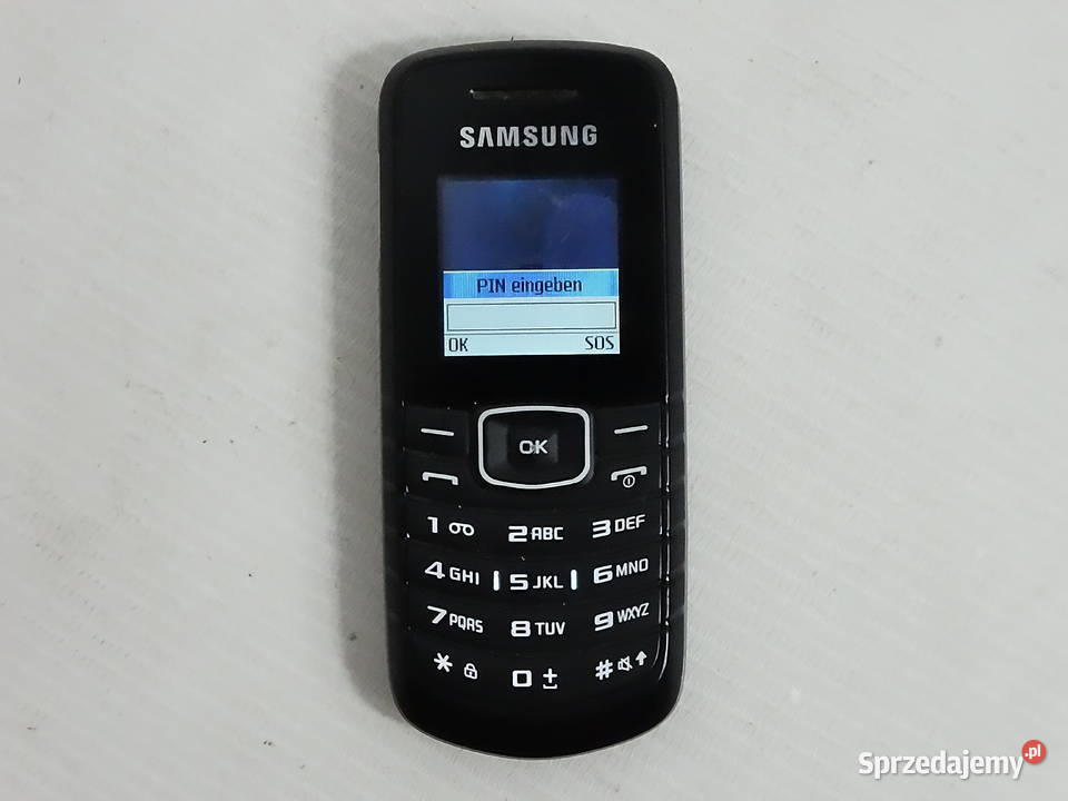 Sprawny telefon Samsung GTE1080i z ładowarką Biłgoraj