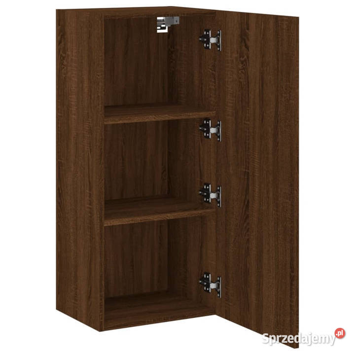 Ścienna szafka TV brązowy dąb 405x30x90 WM836930