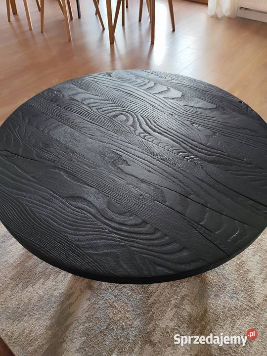 Stolik kawowy dębowy okrągły Zduńska Wola