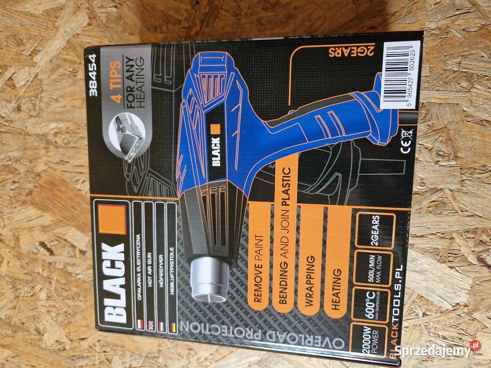 OPALARKA ELEKTRYCZNA 2 BIEGI 4 DYSZE 600C 2000W wielkopolskie Głogowa sprzedam