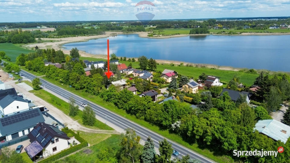 Na sprzedaż działka z domkiem jeziora piwnica