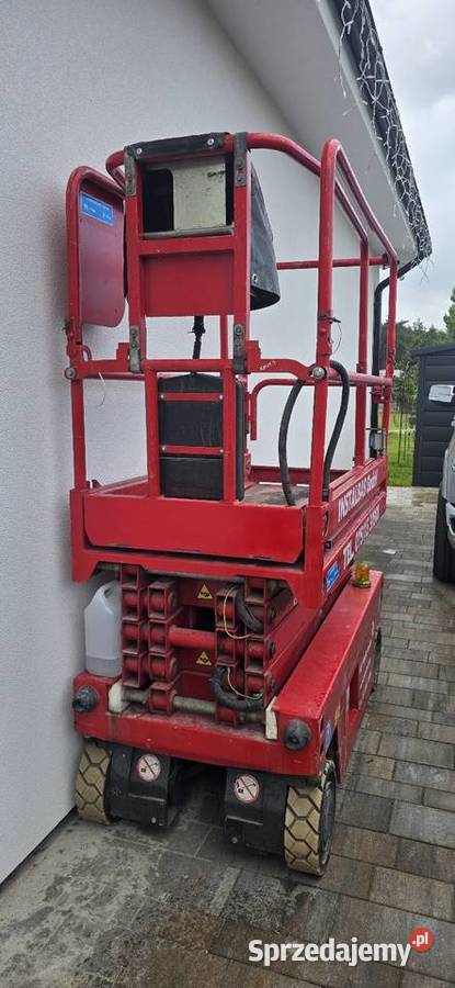 Podnośnik nożycowy IMER IT 5980 8 m elektryczny Leszno