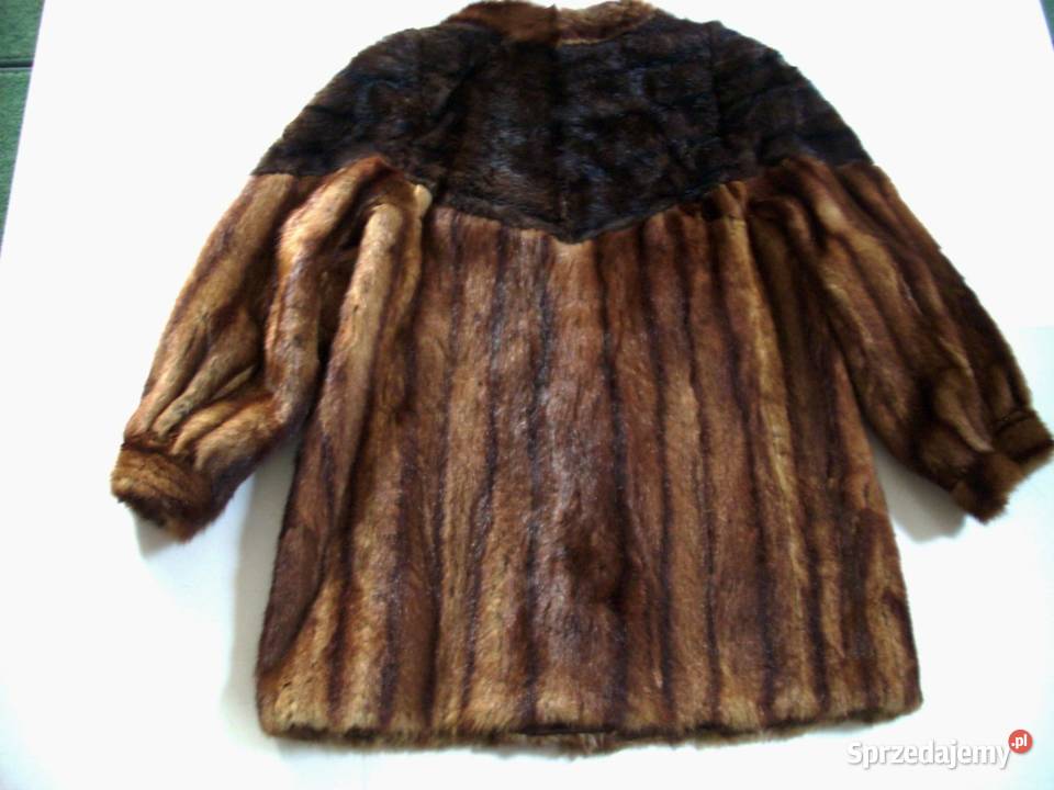 Piękne Futro Karmelowe 44 46 Kurtki i płaszcze Odzież damska Nowy Sącz sprzedam