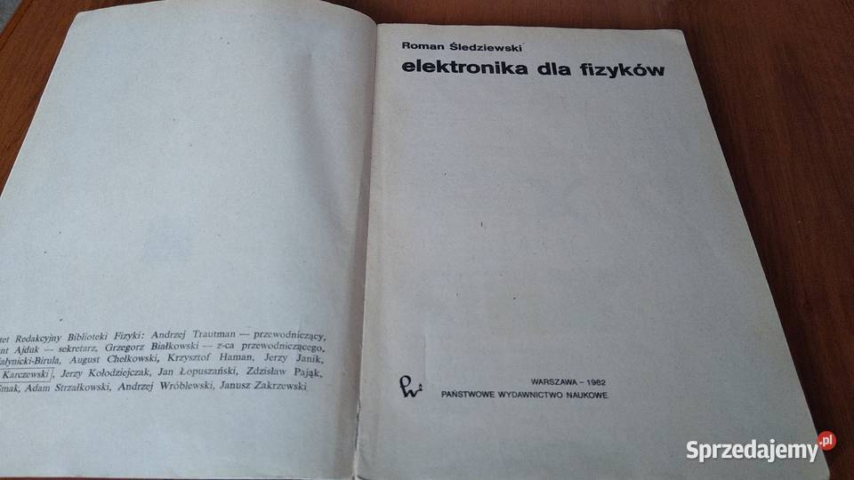 Elektronika fizyków Roman Śledziewski Gdańsk