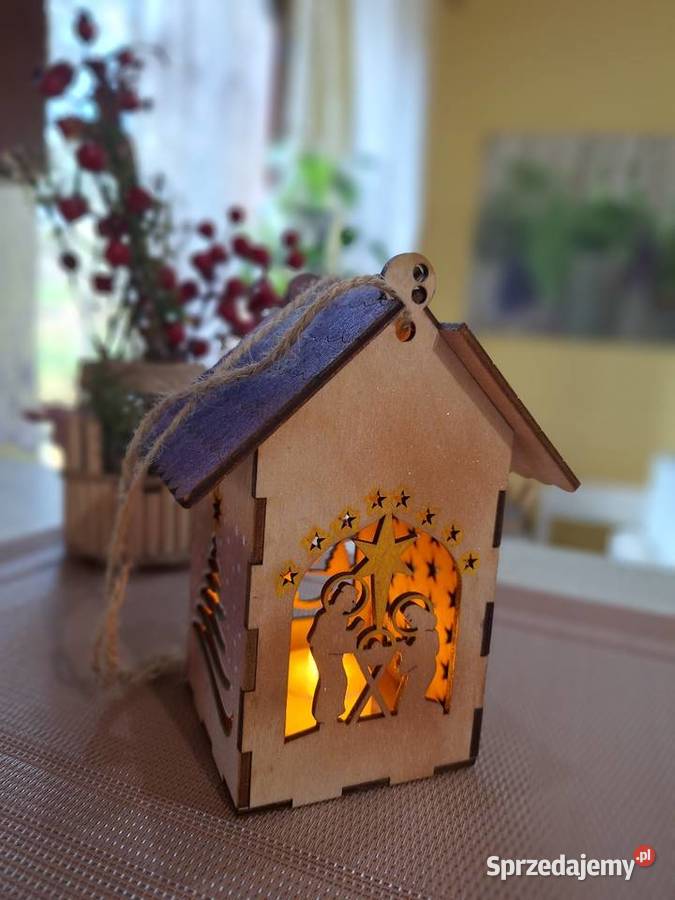 Szopka podświetlona wewnątrz podkarpackie