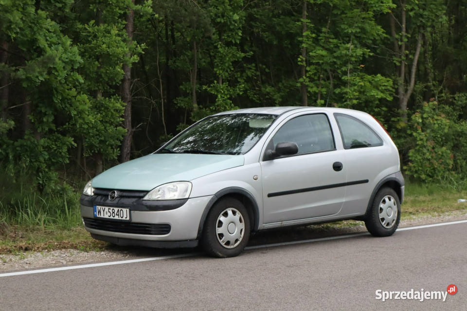 Opel Corsa 2001r 10 Benzyna Wspomaganie Corsa Samochody osobowe Warszawa