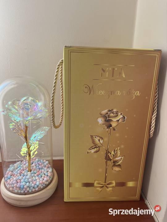 Lampka Róża w szkle Warszawa