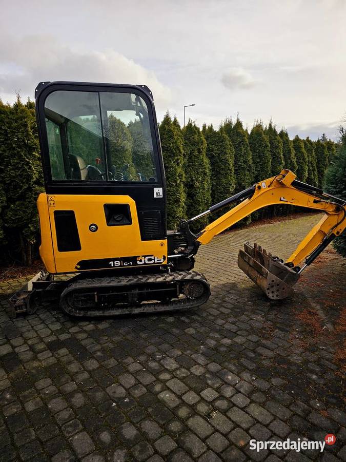 Minikoparka JCB 19c1 Sępólno Krajeńskie
