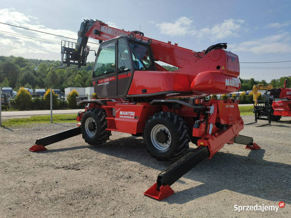 pozostałe Manitou MRT 2150 ROTO Ładowarka świętokrzyskie Widełki