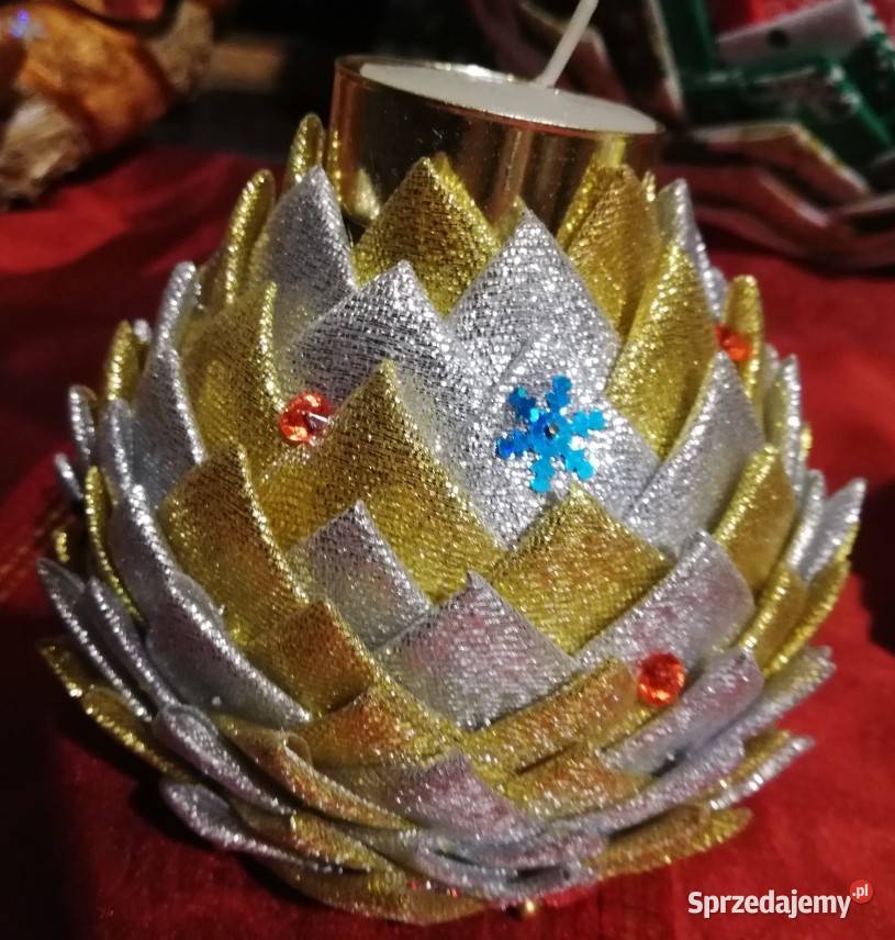 Świecznik ozdoba dekoracja święta małopolskie Kraków