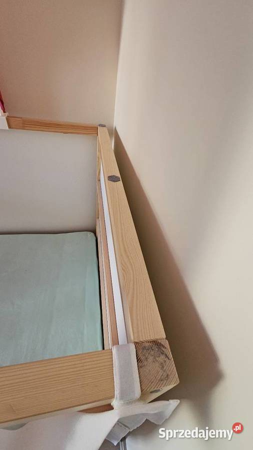 Łóżko IKEA KURA z materacem i baldachimem Warszawa