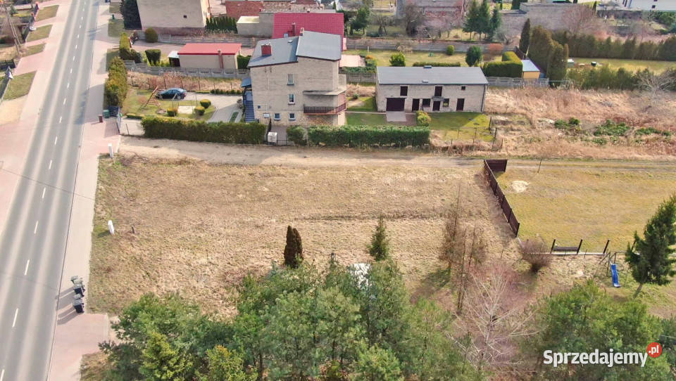 Działka budowlana z projektem domu Dobieszowice