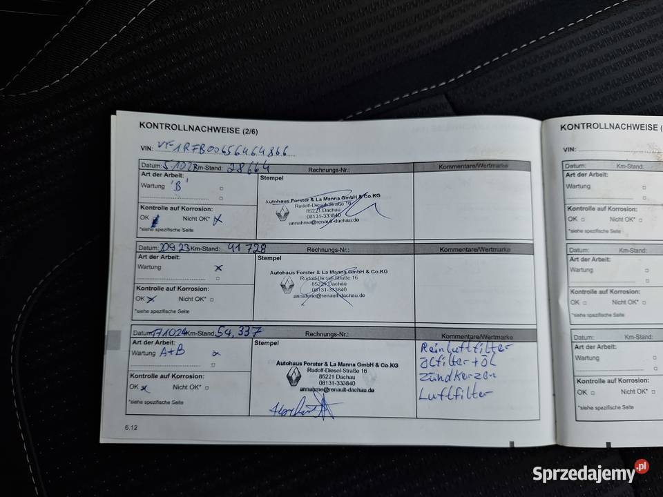 Renault Megane 12 100 56825 Serwis ASO 6 Biegów Zarejestrowany w Polsce Wodzisław Śląski