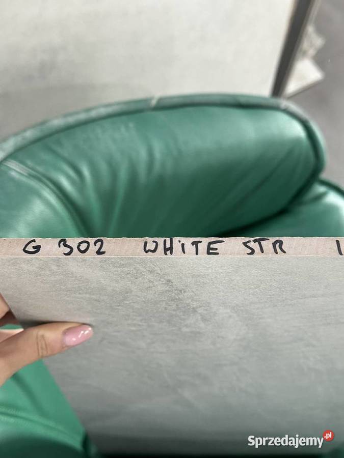 Płytka gres G302 WHITE NERTHUS 29x593 grubość 10 Opoczno