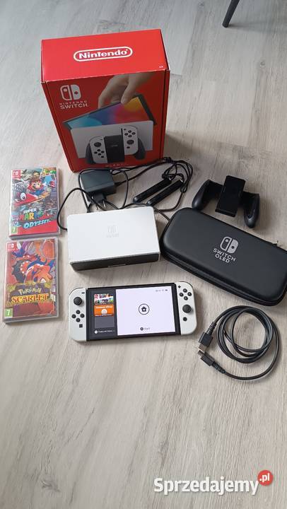 Nintendo Switch OLED gry zachodniopomorskie Goleniów