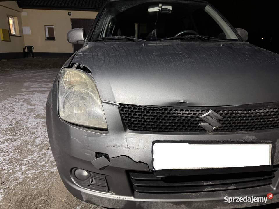 Suzuki Swift 13 2007 Uszkodzony nieuszkodzony Swift Michałowice sprzedam
