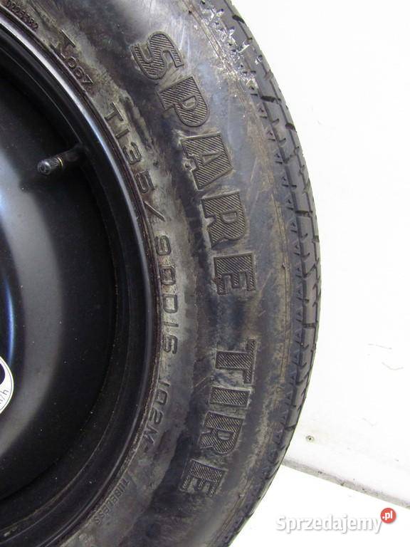 KOŁO DOJAZDOWE ZAPASOWE 5X1143 16 OPONA 135 90