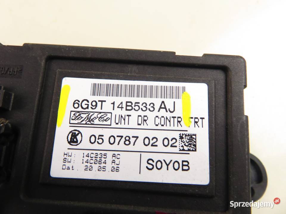 MODUŁ DRZWI FORD S I WA6 6G9T14B533AJ