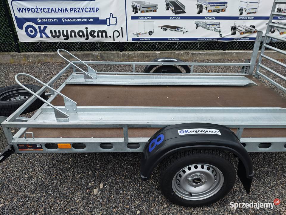 Wypożyczalnia Wynajem Przyczepa do przewozu 2x Przyczepy kujawsko-pomorskie Włocławek
