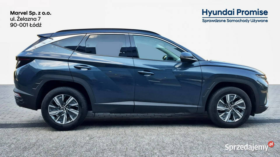 Hyundai Tucson 16 T HEV AT 180 Smart Pakiet LED podgrzewane fotele łódzkie Bełchatów sprzedam